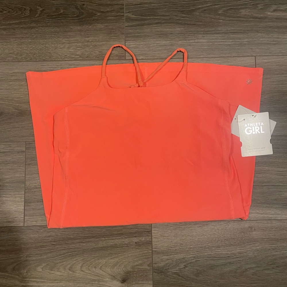 Athleta Girl Bright Peach Dress